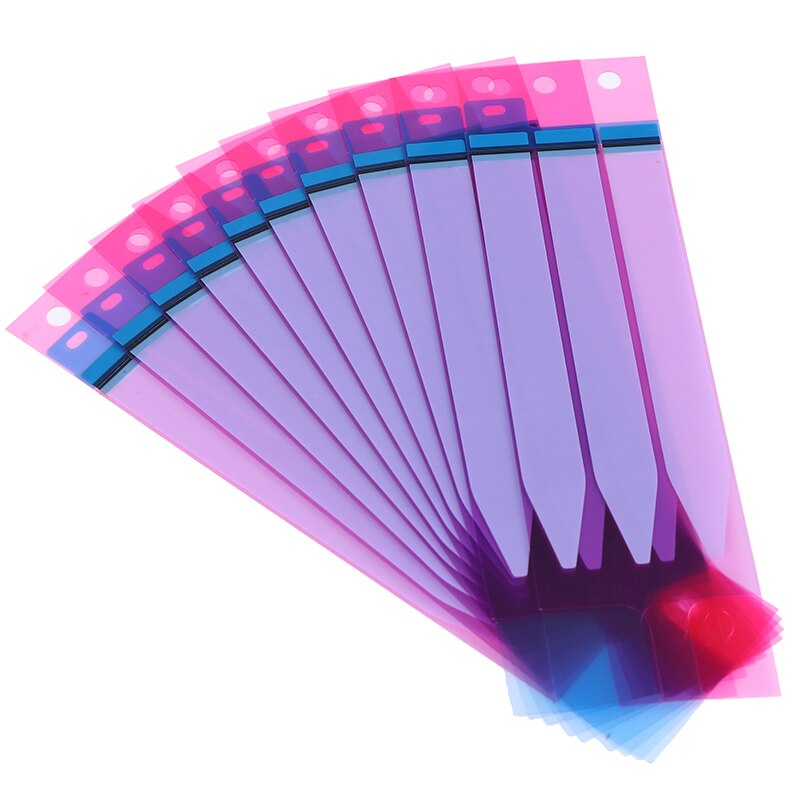 10 Stuks Batterij Sticker Batterij Lijm Tape Strip Tab Voor Telefoon 7 7Plus 6 6S 6 Plus 5S Batterij