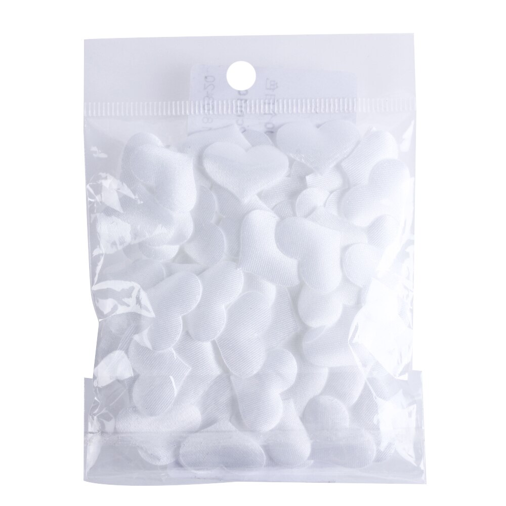 100 Stuks Padded Stof Confetti Gooien Bloemblaadjes Romantische Spons Liefde Hart Tafel Bruid Bruiloft Valentijnsdag Party Decoration: Mintgroen