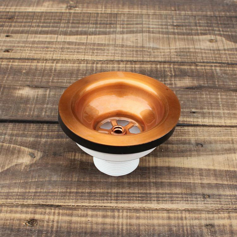 Artistic Copper Kitchen Sink Drainer: E