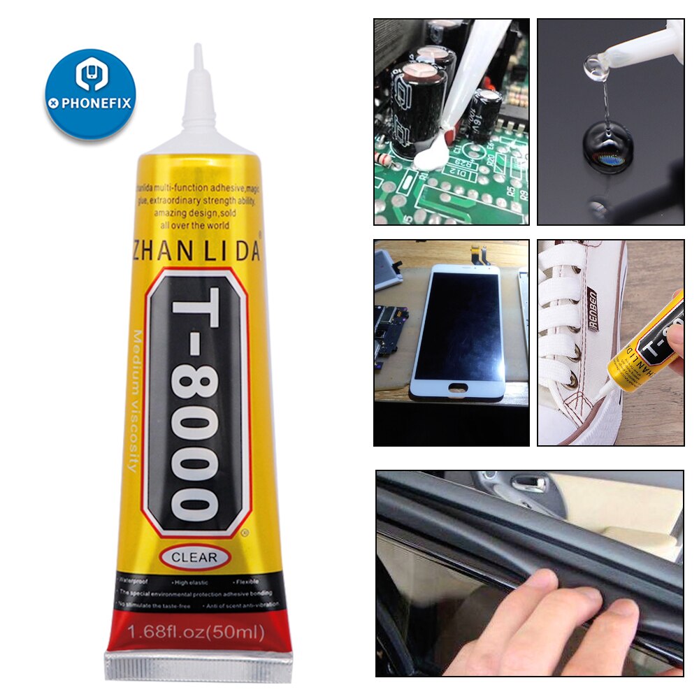 Selvklebende lim  b7000 lim  t8000 t7000 lim 15/50/110ml glass skjermramme lim til skjermliming superforseglingslim