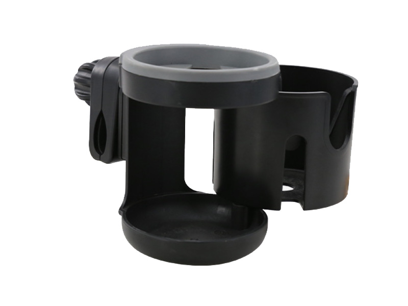 Baby Stroller Accessories coffee Cup Holder universal tricycle pram Water Bottle mobile phone and drink holder wheelchair cart: Blue