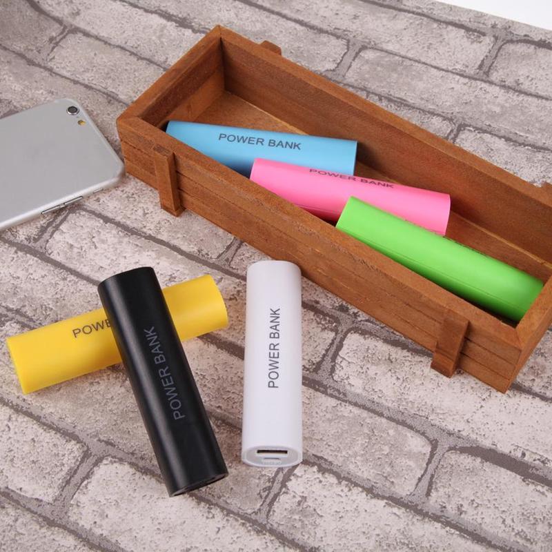 1Pcs Portable Mobile USB Power Bank Charger Pack 18650 Supplies Electronics Case 3C Box Battery J6A2
