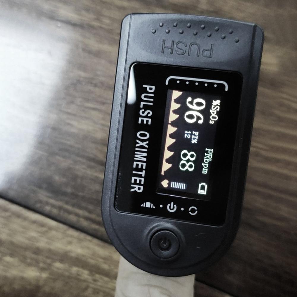 Oxford Cloth Oxygen Protective Package Portable Storage Bag Small Convenient Oximeter Storage Bag finger oximeter Pulse Oximeter: black Oximeter