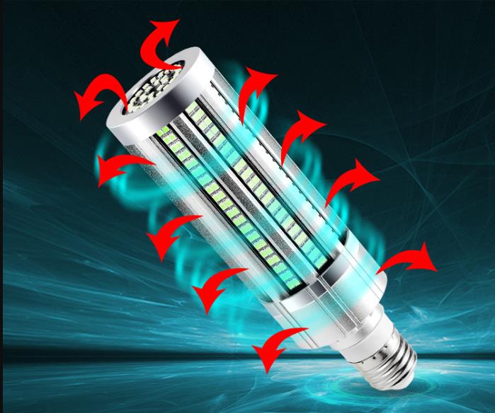 LED Germicidal Lamp led corn bulb UVC Germicidal Light Bulb For Sterilization Disinfection Deodor kill Mites for Hospital Home