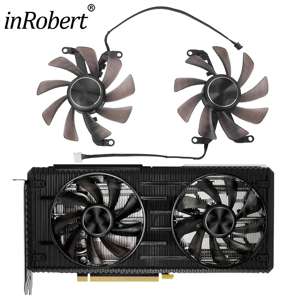 Palit rtx 3060 rtx 3060 ti -näytönohjaimen tuuletinkotelo 85mm th9215 s 2h- paa 04 4in rtx 3060 -näytönohjaimen tuulettimelle