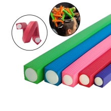 Rouleau à cheveux en mousse, éponge carrée, bigoudi Flexible, 10 pièces, nouveauté
