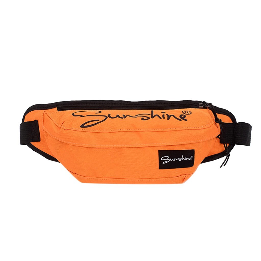 Waist Pack Contrast Color Chest Bag Men's And Women‘s Simple Leisure Oxford Sport Fitness Waist Packs #ss