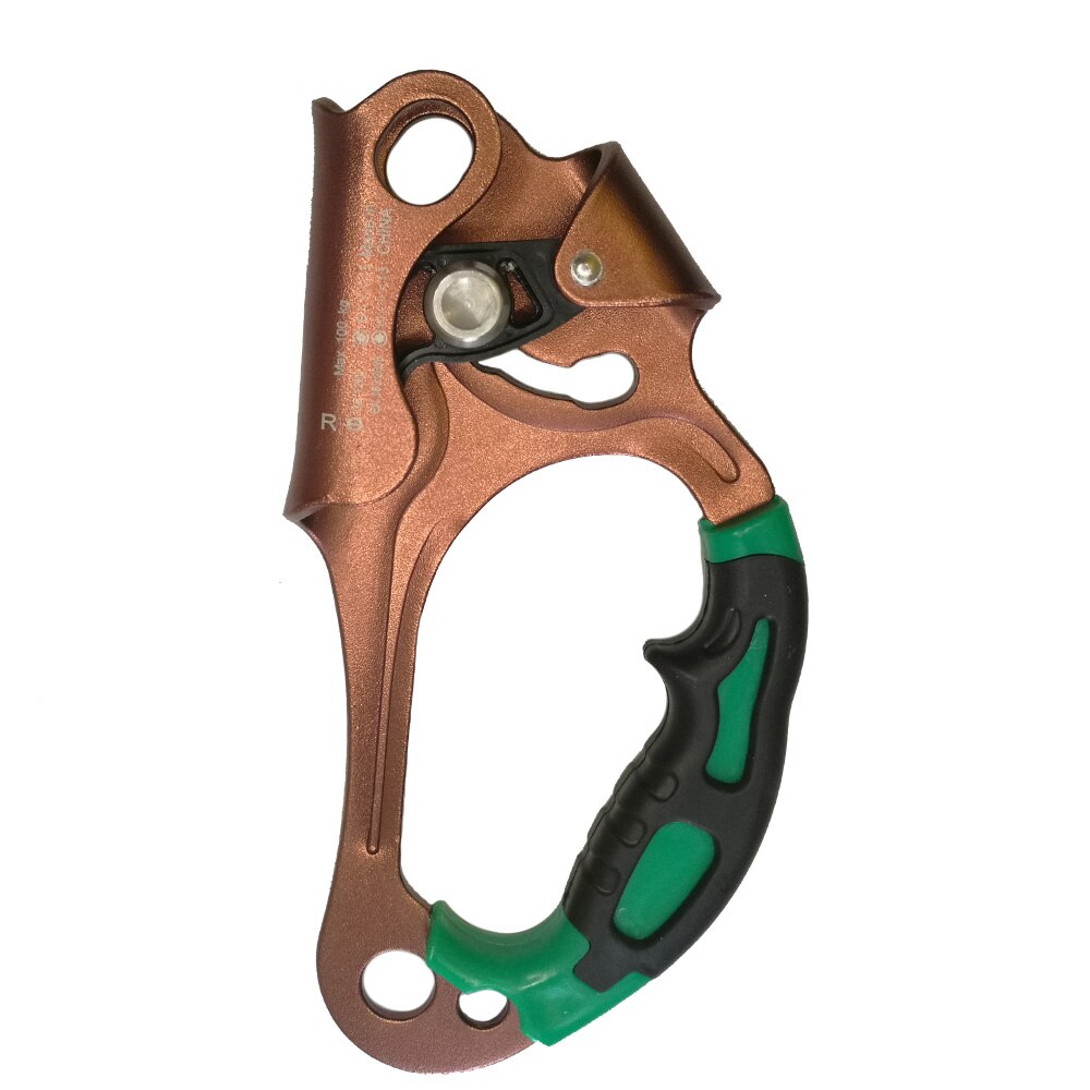 Rock Climbing Left Right Hand Ascender Handheld Riser For Tree Carving Rescue Arborist Rappelling Working Capture Rigging Tools
