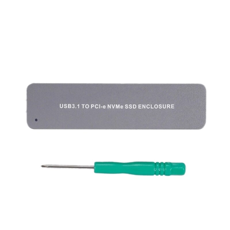 M.2 NVME naar Type-C Adapter M2 PCIE SSD Adapter Card Draagbare Harde Schijf Behuizing Plug & Play