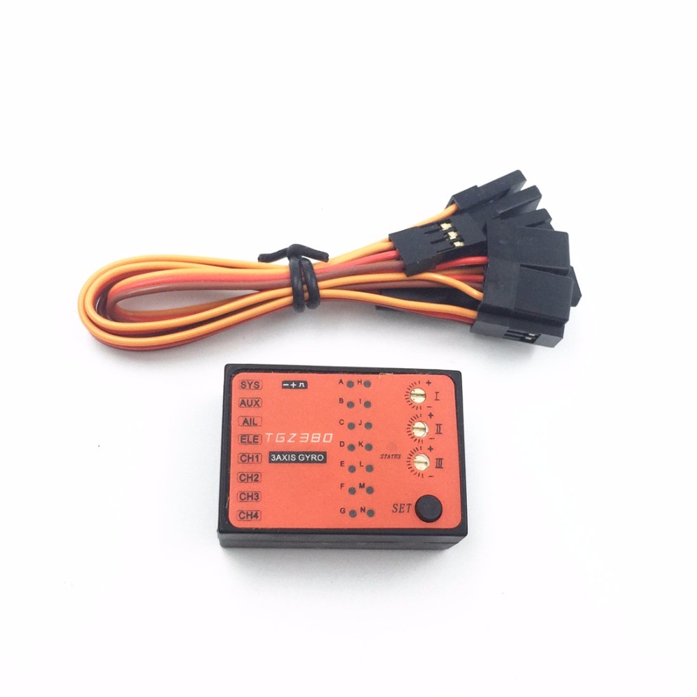 Mb tgz 380 3 akse gyro flybarless system for align trex t-rex etc . 450 550 600 700 rc helicopter fbl dfc