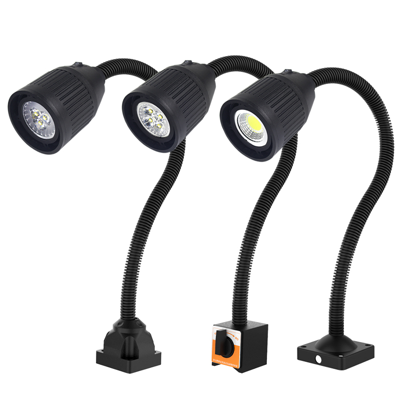 Machine Light Led Machine Tool Light 24V 220V 36V Magnetic / Screw Base Super Bright Lathe Work Lighting Industrial Table Lamp