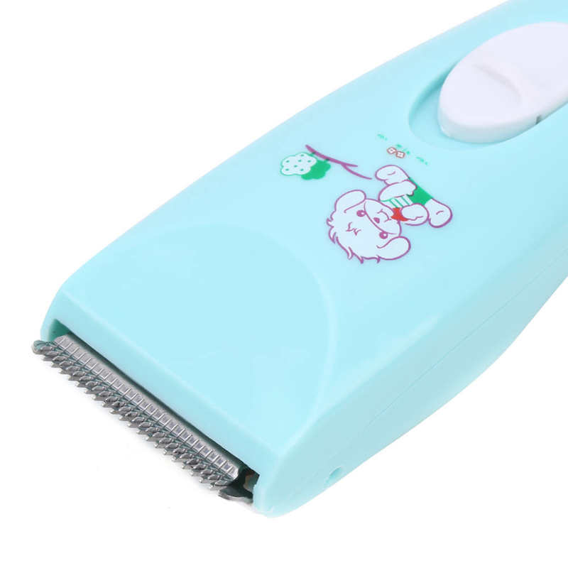 Elektrische tondeuse voor baby's met laag geluidsniveau, stille draadloze trimmer voor kinderen, haarknipapparaat voor kinderen, babyhaarverzorging