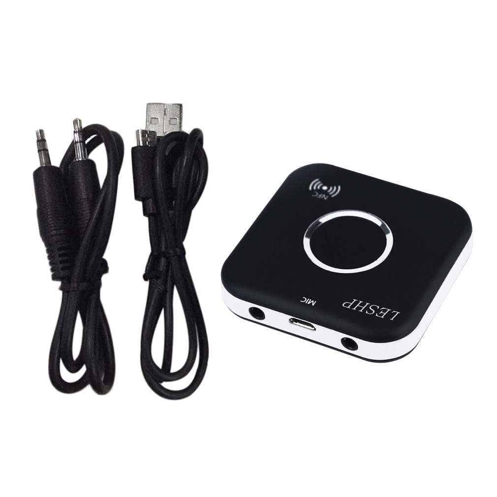 2 in 1 Bluetooth wireless receiver transmitter auxiliary adapter 3.5mm Jack Audio for TV home sound system car stereo