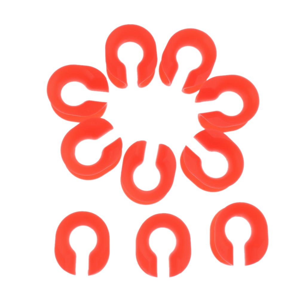 10 peças protetor de manga de corda de escalada acessórios de dedais para serviço de treinamento de escalada