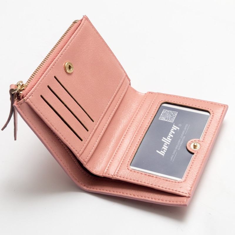 Women's Wallet Short Wallets For Women Coin Purse Zipper Clutch Wallet Ladies Card Holder Luxury Small Clutch Bag