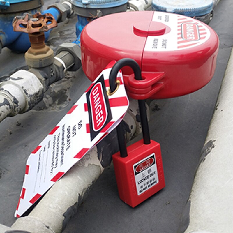waterproof inspection lockout tag , padlock tagout do not operate maintenance label tagout 10pcs/lot