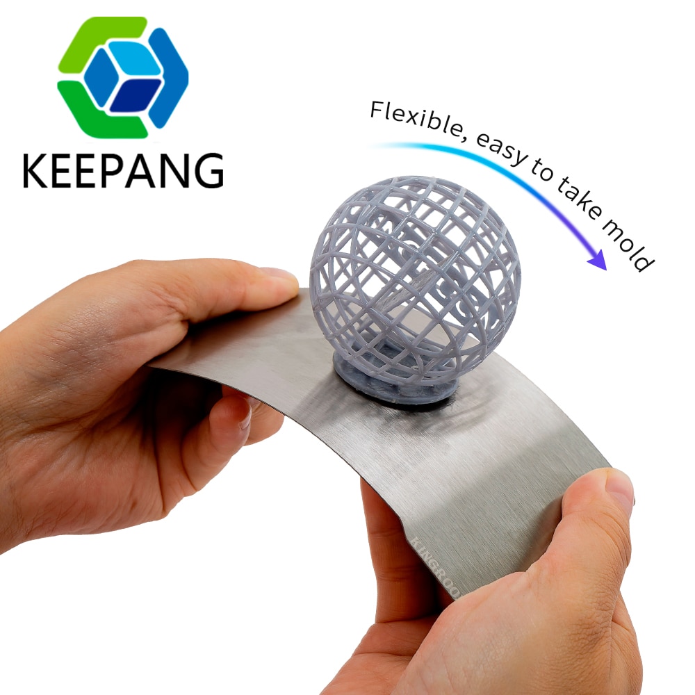 Spring Steel Sheet Plate Flexible Magnetic Sticker Flex 135x80 Heatbed 3D Printer Parts For KP6 DLP/SLA ANYCUBIC Mono X CREALITY