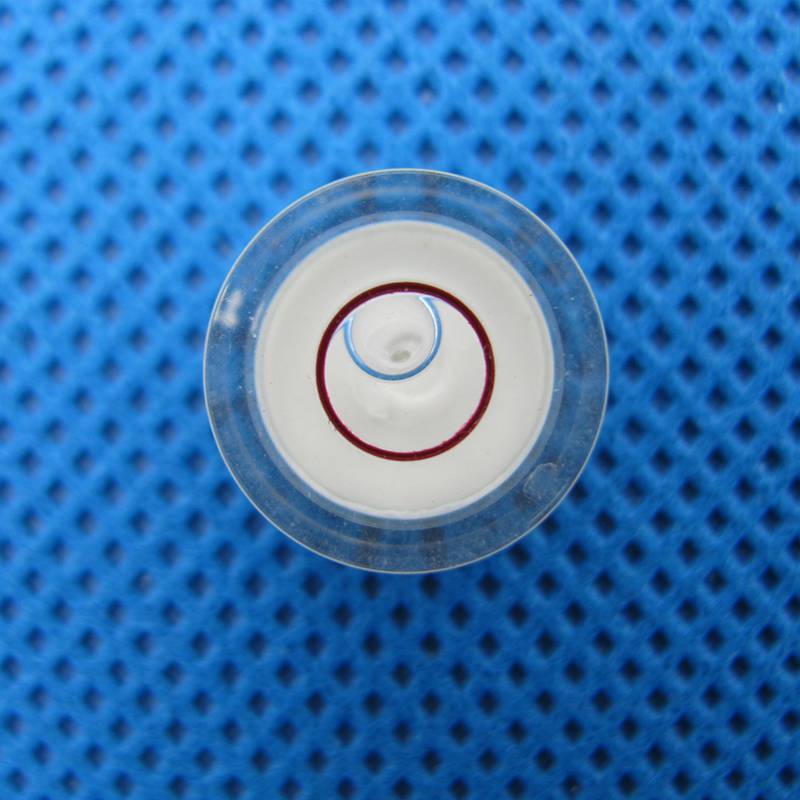 HACCURY 14*8mm Round bubble level Circular bubble level spirit level vial White Color