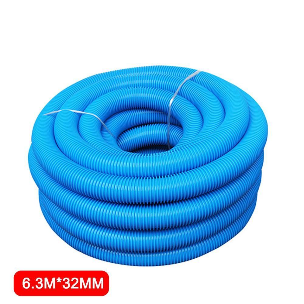 6.3M Swimming Pool Hose Water Hose Inground Swimming Swimming Cleaner Pipe Suction Vacuum Replacement Pool Hose E7Y2: Default Title