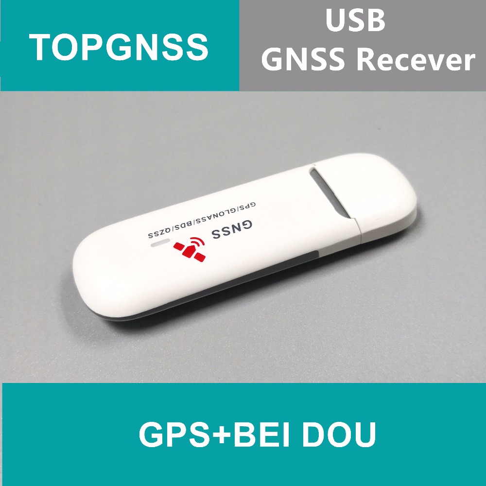 TOPGNSS USB GPS BEI DOU GALILEO Ontvanger module antenne GN886L USB GNSS GPS GLONASS ontvanger