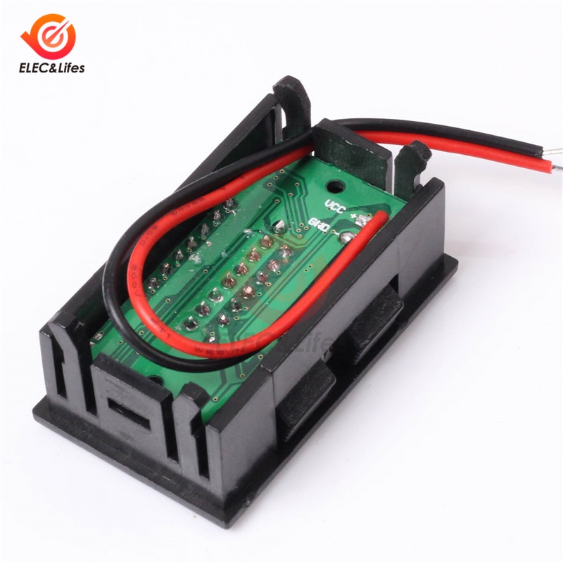 6V 12V 24V 36V 48V Auto Blei Säure Batterie Ladezustand Anzeige Batterie Tester Lithium- batterie Kapazität Anzeige LED Voltmeter