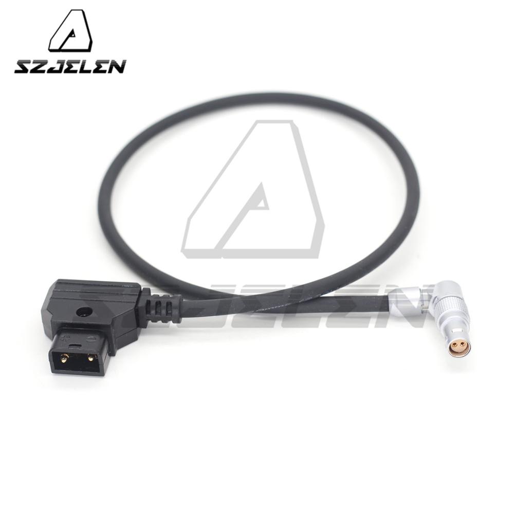 Haakse Elleboog Rood Camera Komodo 2pin Vrouwelijke Om D-TAP Power Kabel