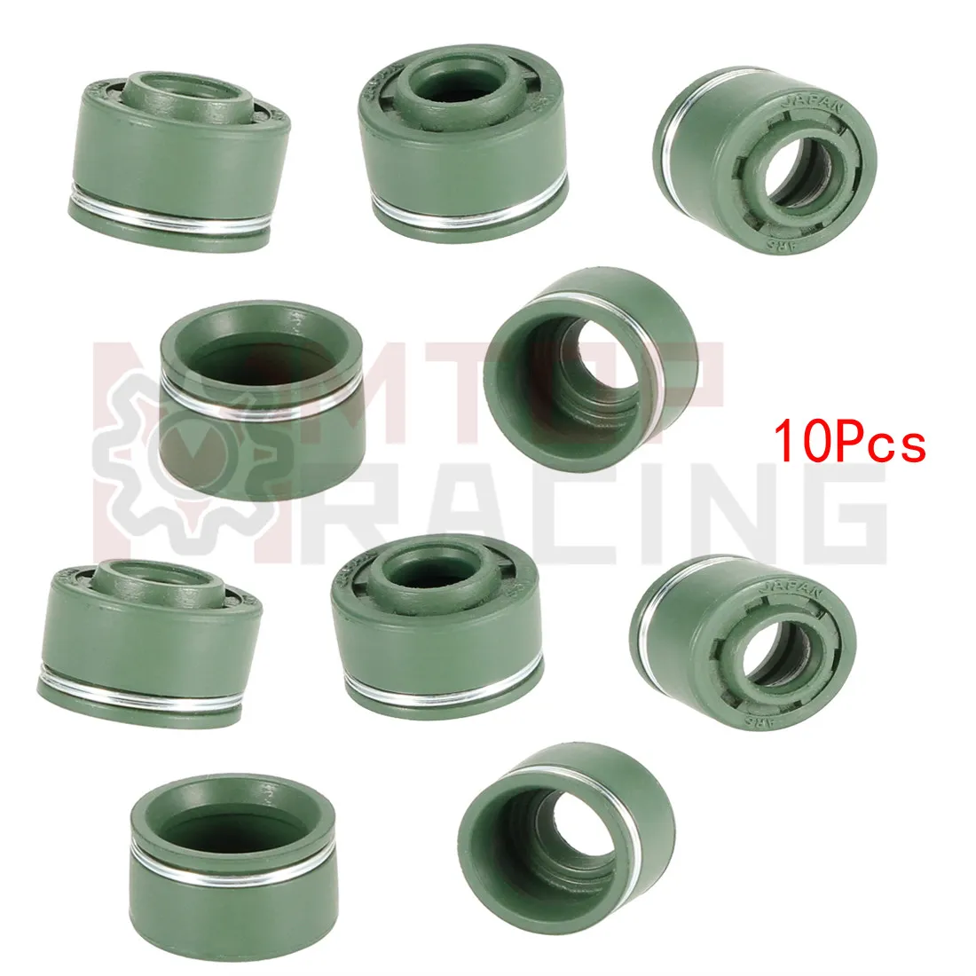 Motorfiets Inlaat Ventiel Steel Olie Afdichting Voor Honda Cmx250c Rebel Nokkenas 1996 2001 Cmx250cd 1986 Cmx450c 1987 12208-413-003: Black