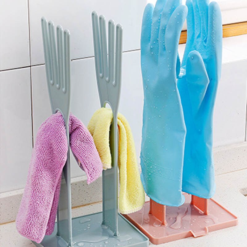 Portable Glove Drying Rack Kitchen Storage Rack Desktop Drainage Storage Rack Accessories Kitchen Tools