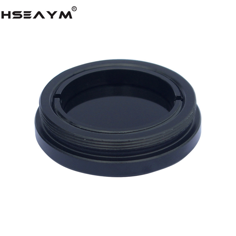 Optiska filter astronomiskt teleskop svart solfilter 1.25 tum  (31.7mm)  metrisk skruvgänga  m28 x 0.6 metrisk fingänga