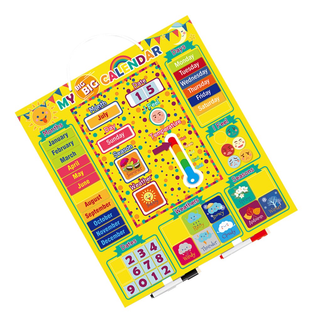 1-set-english-weather-calendar-toy-funny-calendar-grandado