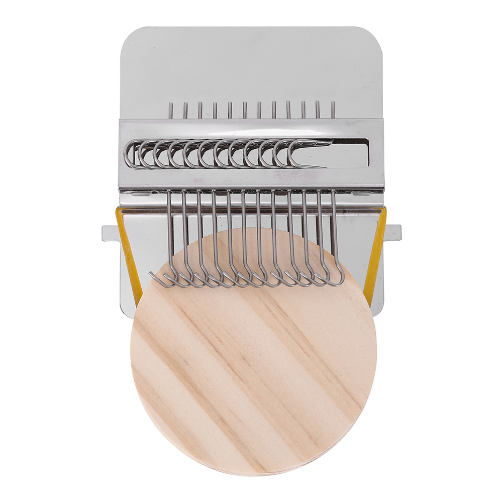 Diy Kleding Naaien Kleine Weefgetouw Kleine Mender Weefgetouw Kleine Loom Voor Stopnaald Machine Met Instructies Accessoires: 12 Hooks