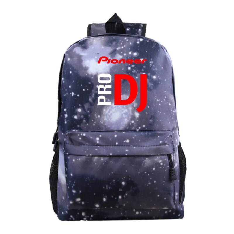 Mochilas escolares Pioneer Pro Dj para niños, niñas y adolescentes, bonita, a la , con patrón: 12