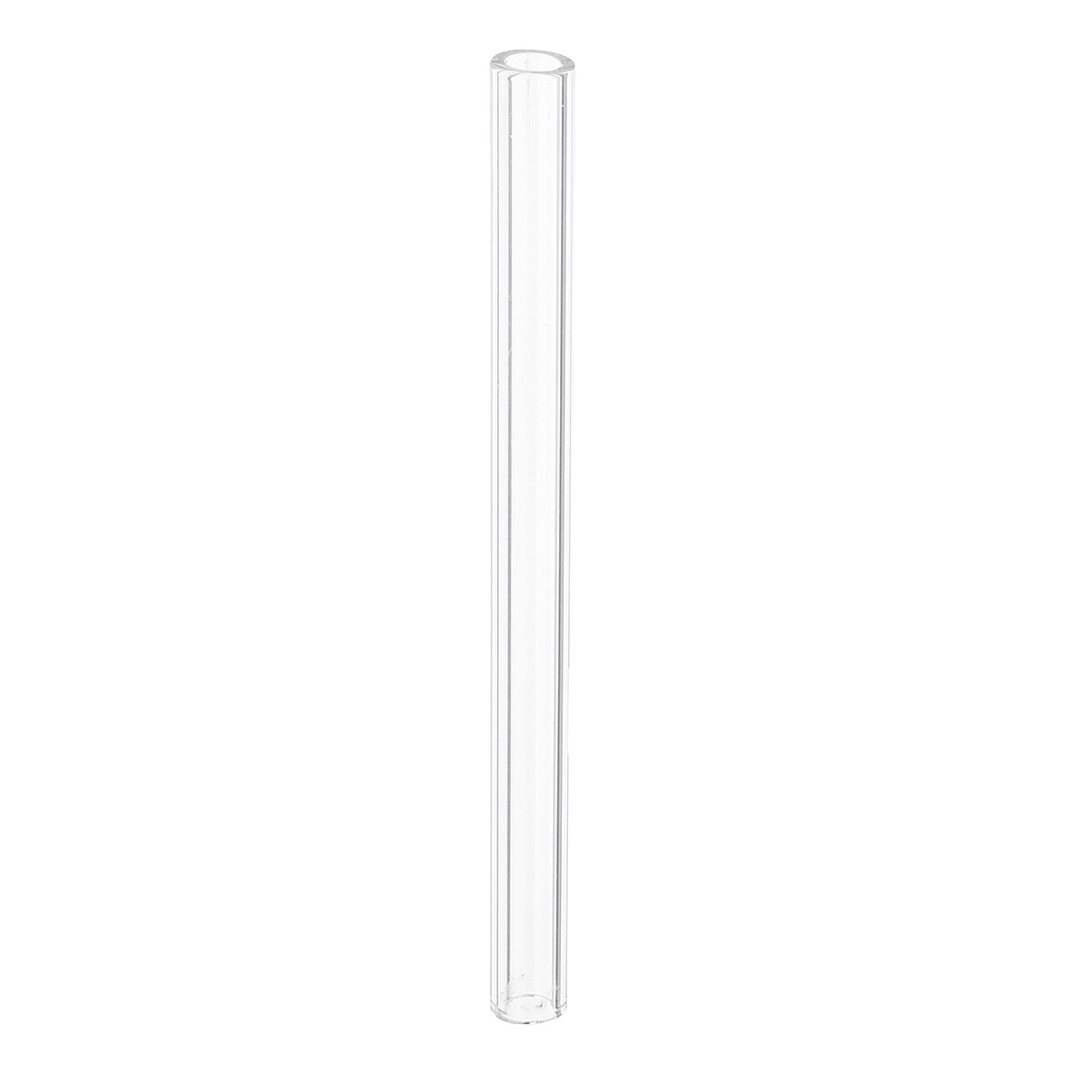 10 stk 100 x 8 x 1.5mm tykke gjennomsiktige vegger borosilikatglass blåserør mikserstang til kjemisk eksperiment i laboratoriet på skolen