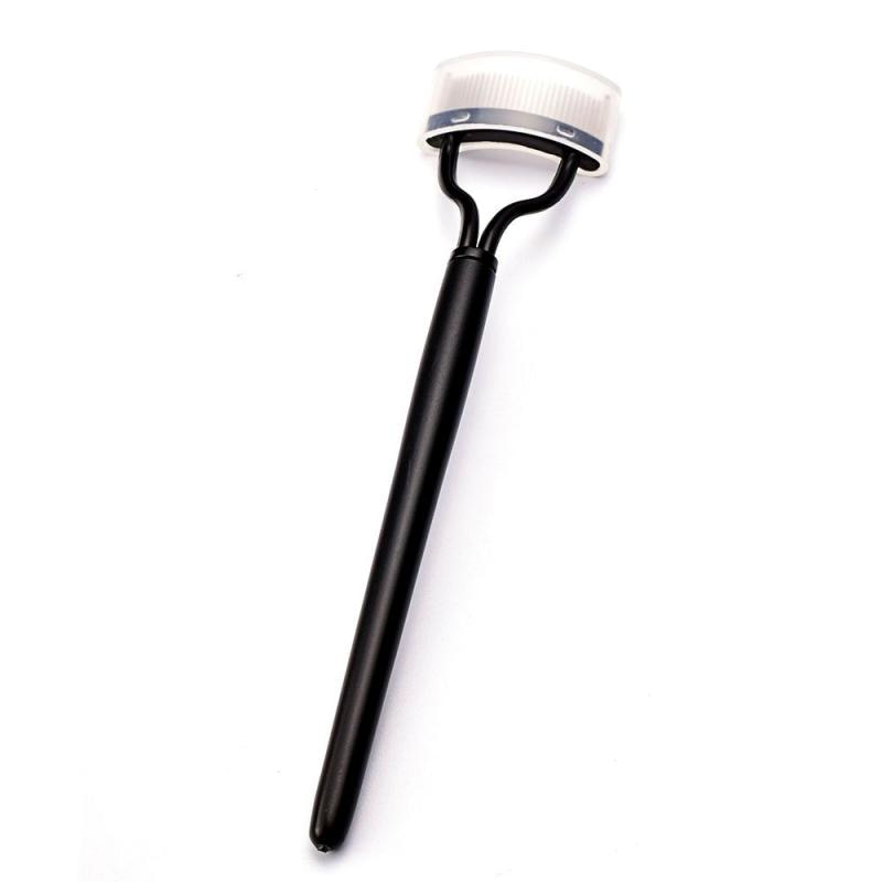 Separador de peine para pestañas, cepillo de Metal para rímel, herramientas de maquillaje AR1