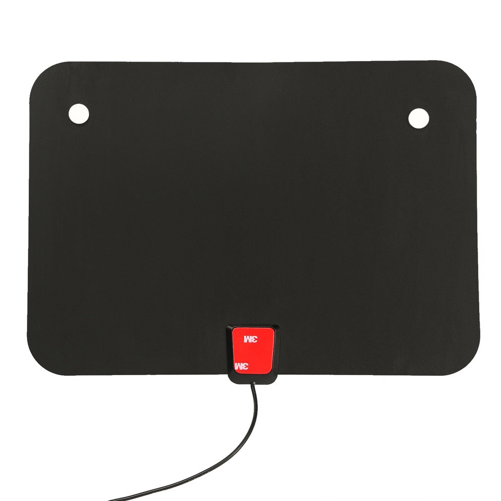 Digtal Indoor Amplified HDTV Antenna with Detachable Amplifier Signal Booster for UHF VHF USB 10ft High Performance Coax Cable