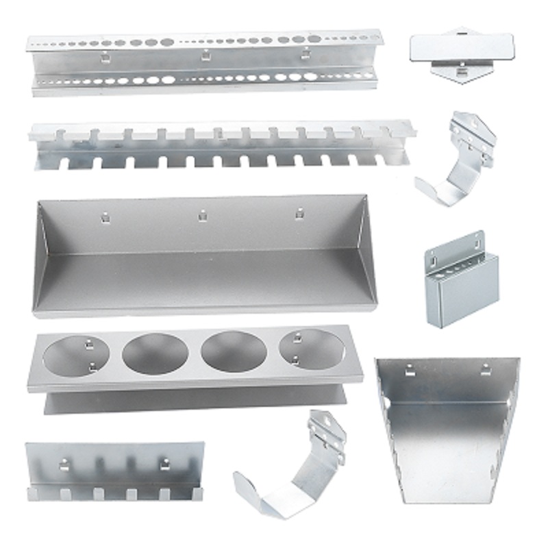 DRELD Strumento Gancio per appendere Espositore in metallo Negozio in metallo Buoni ganci per scaffali Strumento per piastra con foro quadrato Strumenti per la conservazione della cucina domestica