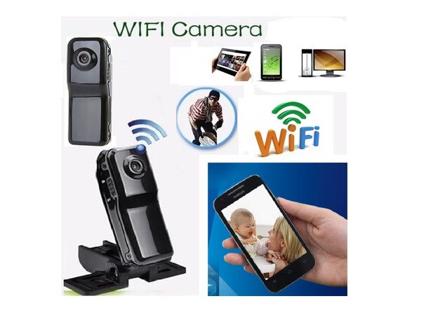 Mini Wifi Ip Draadloze Bewakingscamera Remote Cam Ondersteuning Android Iphone PC Bekijken