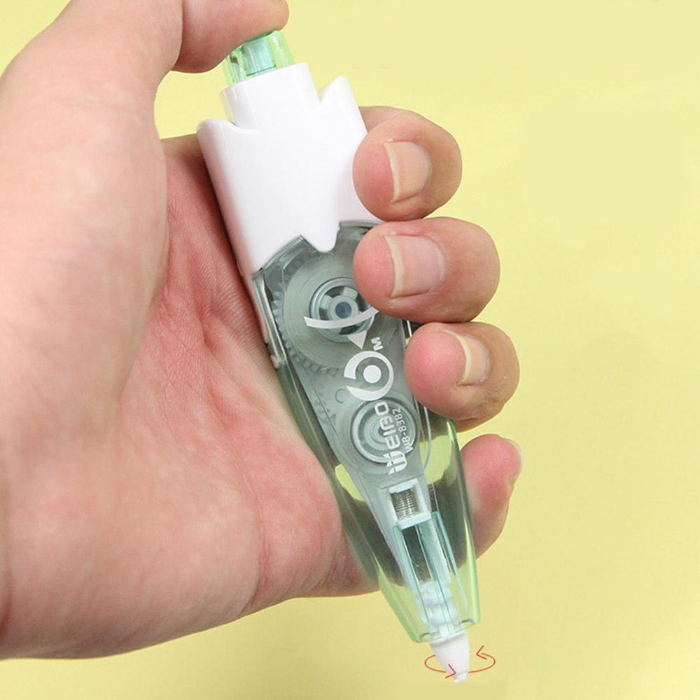 Press White Corrector Pen Special 5mm*6m White Correction Tape Pen School Office Supplies Stationery