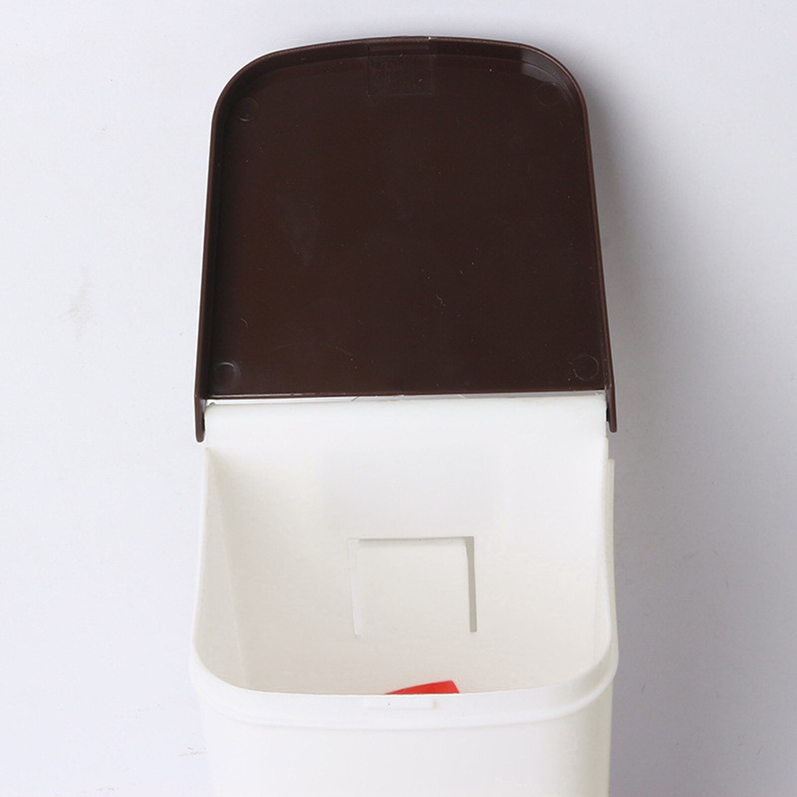 Wall Mount Container Holder Garbage Bag Dispenser Recycle Bag Storage Box Plastic Kitchen Grocery Bins Organizer #T2P