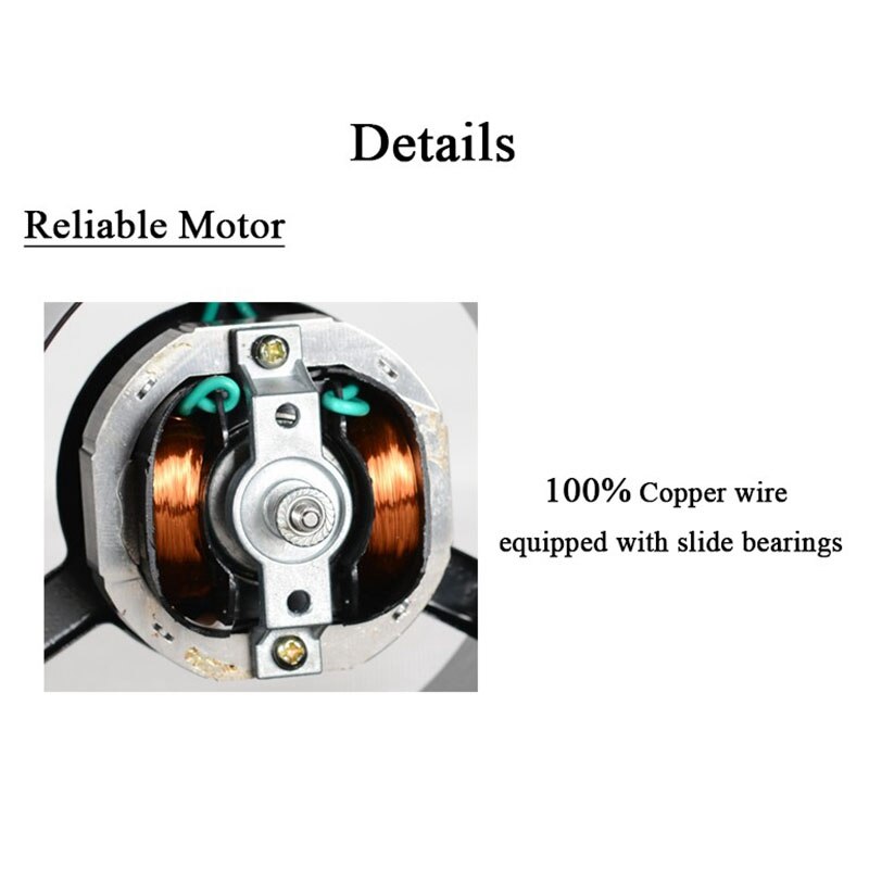 4 Inch Inline Duct Fan Air Ventilator Pipe Ventilation Exhaust Fan Mini Extractor Bathroom Fan Toilet Wall Fan 220V