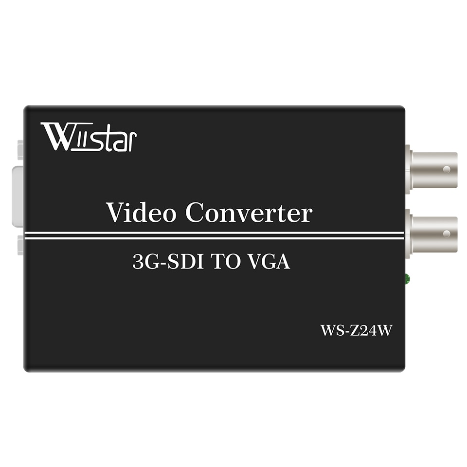 Wiistar Sdi Video Audio Converter Sdi Naar Vga Sdi Audio Video Converter Sd Hd 3G Sdi Naar Vga + audio Converter Voor Monitor