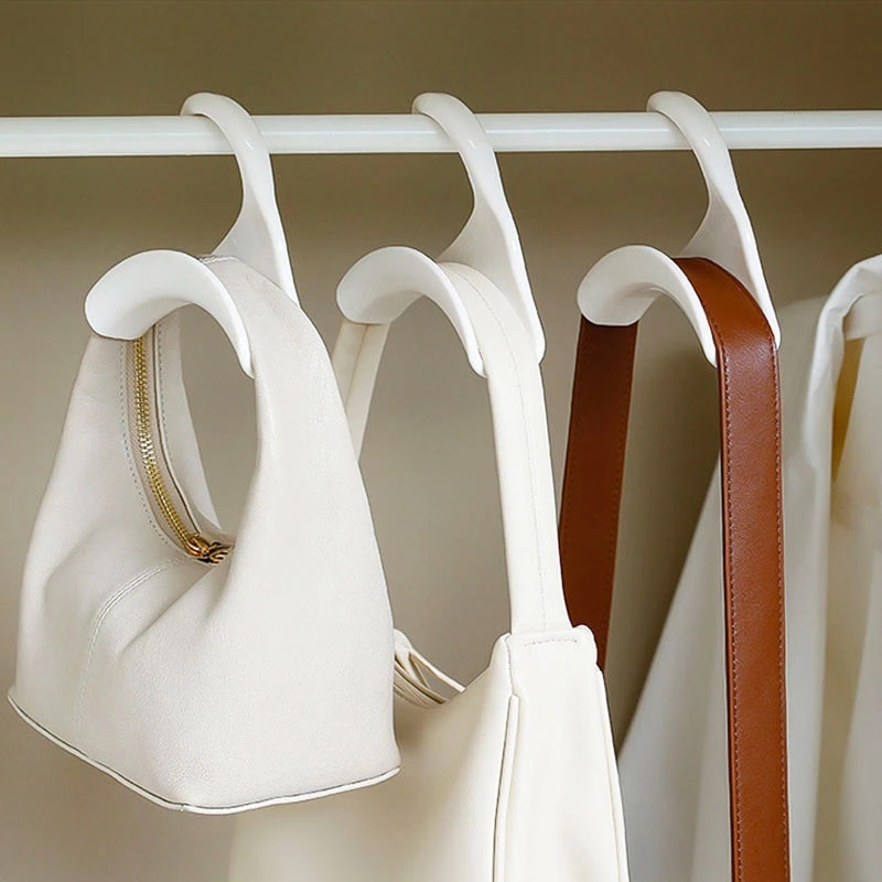 Neue Ins Bogen Tasche Aufhänger Haken Kleiderschrank Rack Mehrzweck Schrank Tuch Handtasche Halter Haken Hängen Lagerung Rack Hut Schals regal