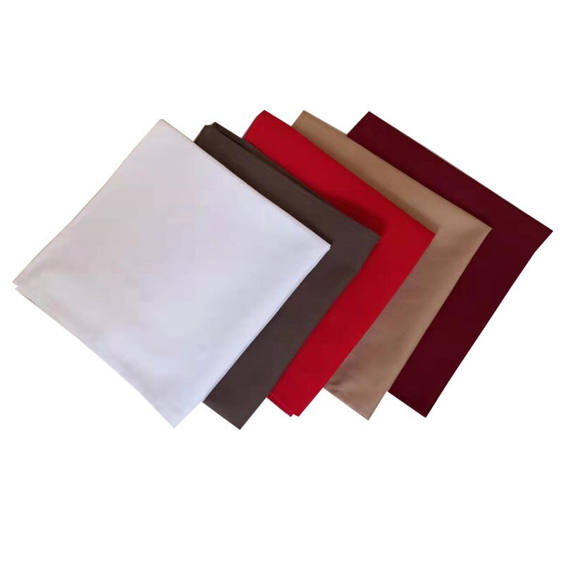 12 stk/parti bomuldsservietter bordmiddagsservietter 45 x 45cm