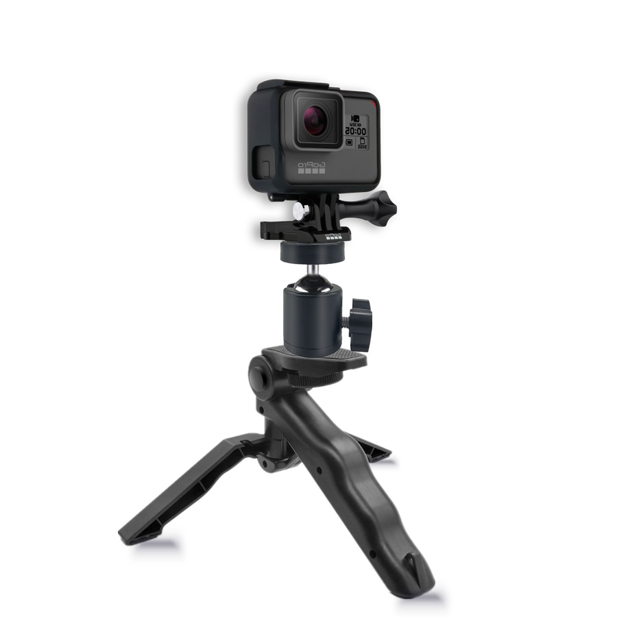 COOL DIER-trípode para Vlog DSLR SLR, soporte de montaje para teléfono, Zapata fría, luz LED, Mini trípode para Sony A6400 A6300