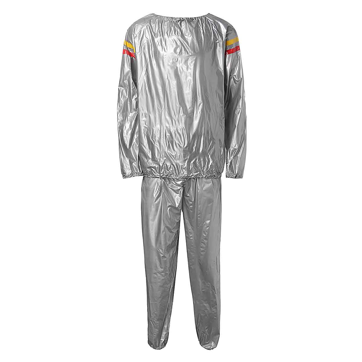 Gotoly Sauna broek dames afslankende joggingbroek sportbroek hoge taille trainingsbroek lange zweetbroek met zak sneldrogende sweatbroek buikcontrole dijbeen shaper voor hardlopen (Zwarte, M