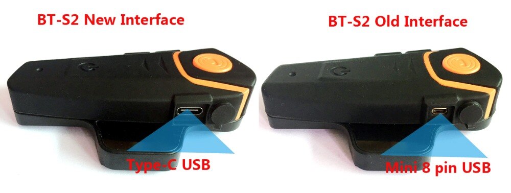 Intercomunicador BT-S2 con Bluetooth para motocicleta, auriculares con FM y MP3, resistente al agua, 1000M