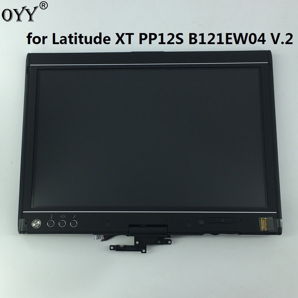 LCD display + touch screen digitizer Assembly upper half Replacement Parts for Dell Latitude XT PP12S