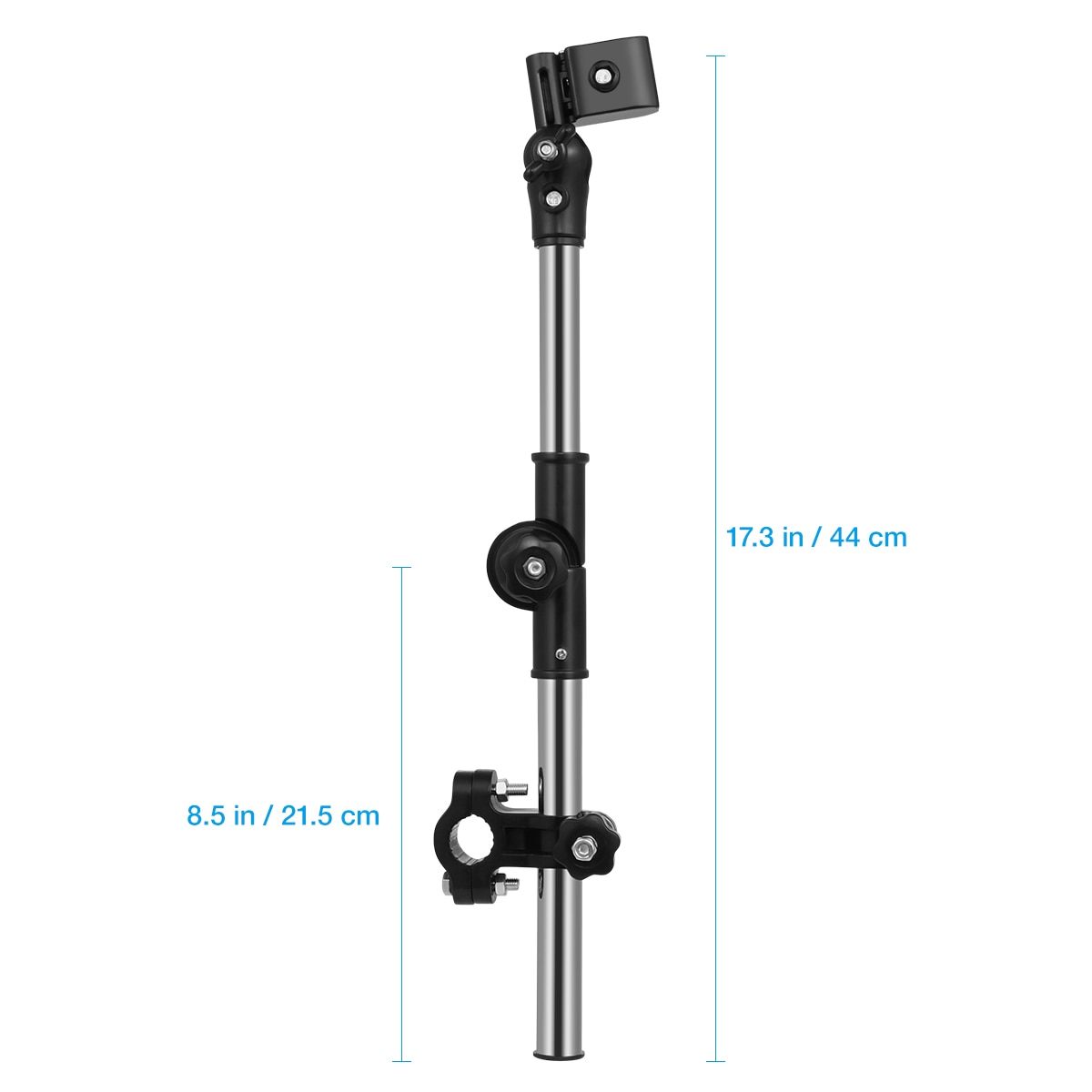 Ounona suporte de guarda-chuva ajustável suporte ao ar livre guarda-chuva titular para bicicleta elétrica carrinho cadeira roda (preto)