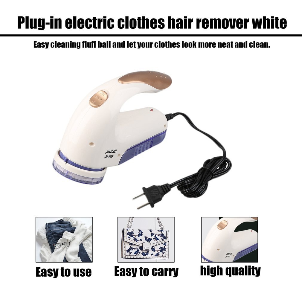 Elektrisk tøj fnugfjerner maskine til piller shaver til trøjer / gardiner / tæpper tøj fnug pellets skåret pille fjern