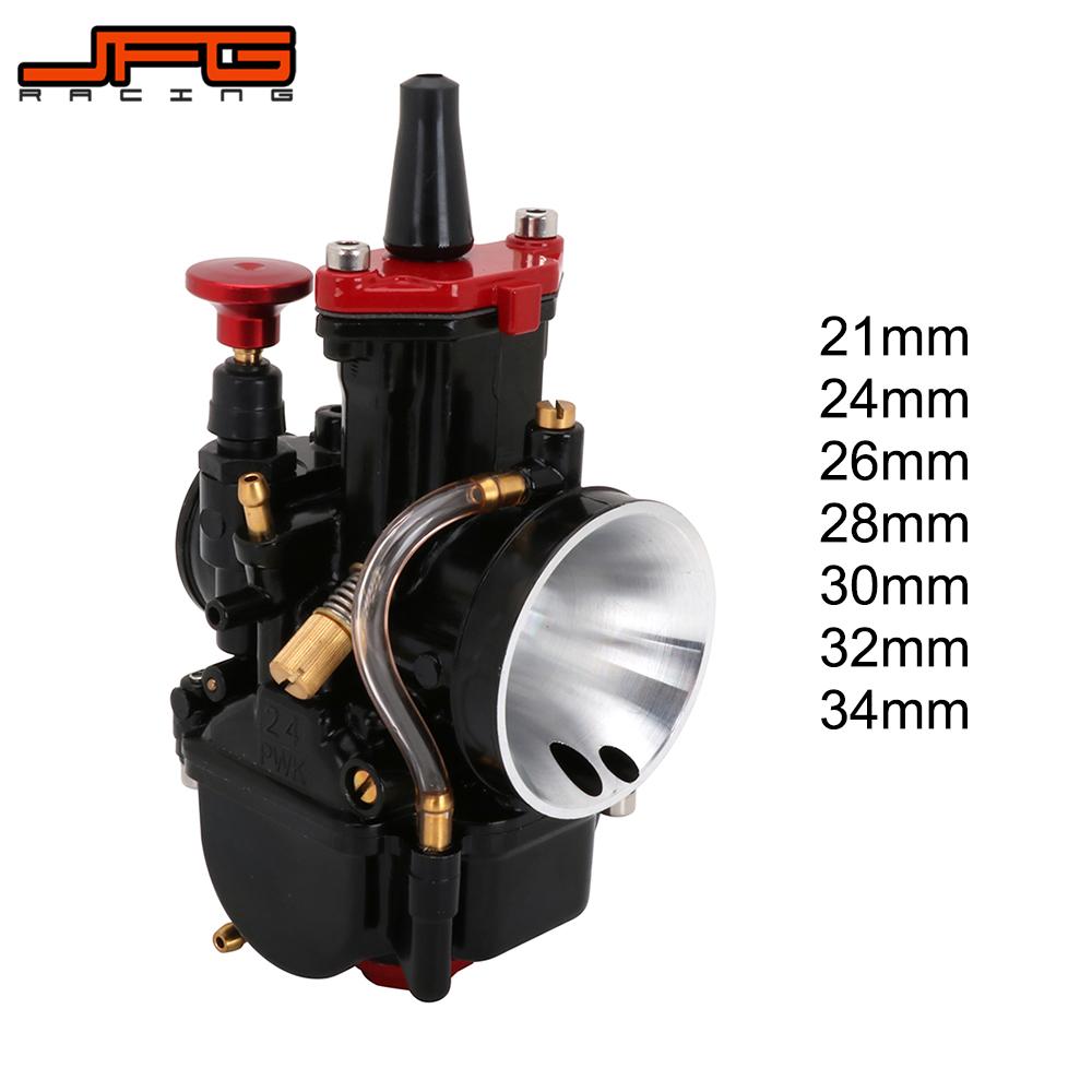 Motocicleta 21 24 26 28 30 32 34mm universal negru pentru mikuni maikuni pwk carburator scutere atv cu power jet dirt bike